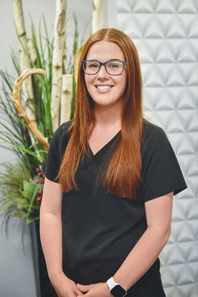 Emily, dental hygienist at Strathcona Dental Clinic in Edmonton, AB