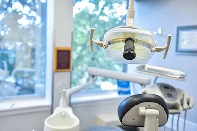 X-ray machine used for preventive dental checkups at Strathcona Dental Clinic in Edmonton, AB