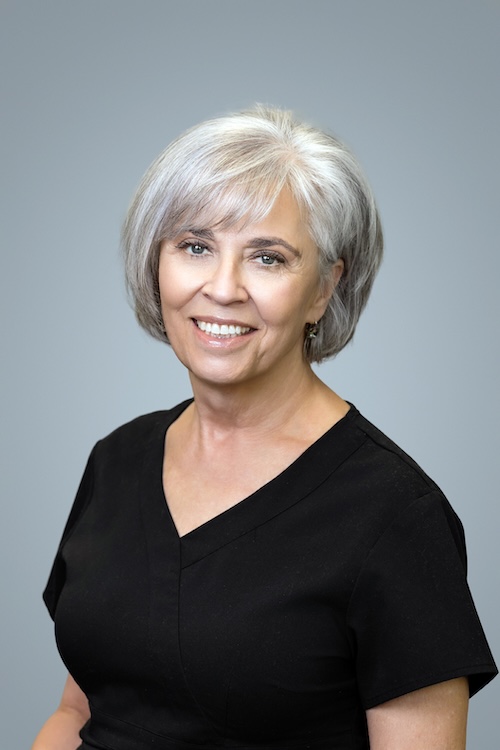Darlene, dental hygienist at Strathcona Dental Clinic in Edmonton, AB