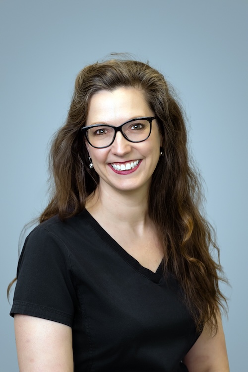 Nicole, dental assistant at Strathcona Dental Clinic in Edmonton, AB